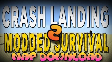 Minecraft Xbox 360oneps3ps4 Crash Landing Modded Survival Map