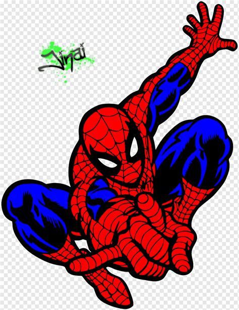 Spider man film series logo spider man cdr héroes pegatina png