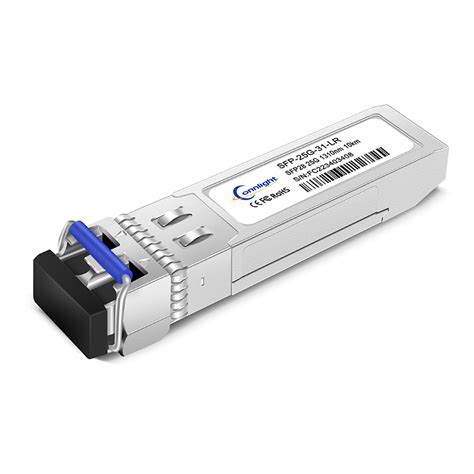 Intel Corp. 25GBASE-LR 1310nm SMF 10km SFP28 Optical Transceiver (TAA) (E10G-SF-25G-LR-TAA)