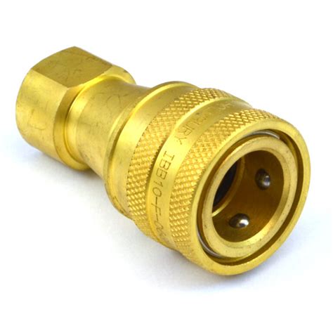 Holmbury Brass Iso B Female Quick Release Couplings Hydraulic Megastore