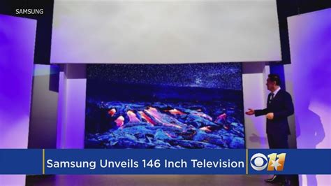 Samsung Unveils 146 Inch Wall Sized TV Called The Wall YouTube