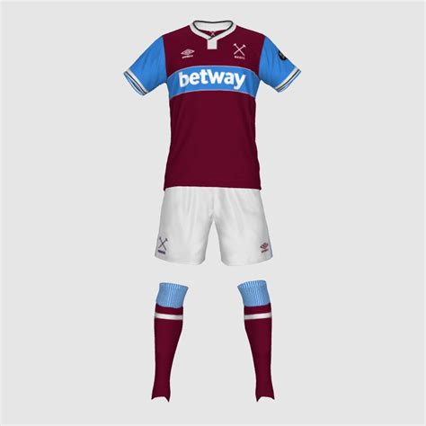 West Ham Home Kit Adidas Pes Master Kit Creator Showcase