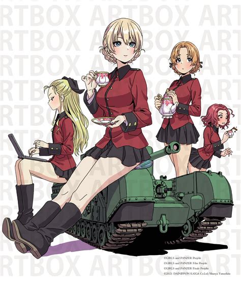 Darjeeling Orange Pekoe Rosehip And Assam Girls Und Panzer And