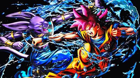 Goku Fighting Beerus Wallpapers Top Free Goku Fighting Beerus