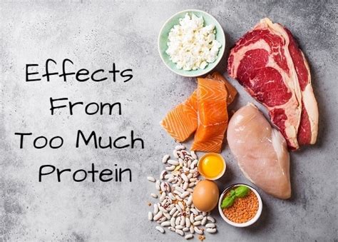 9 Harmful Side Effects Of Too Much Protein Healthy Foods Mag