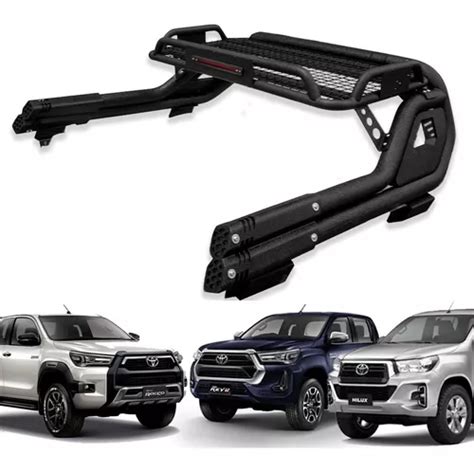 Roll Bar Canastilla Portaequipaje Luz Stop Toyota Hilux Meses sin interés