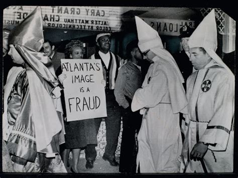 Civil Rights Demonstrators And Ku Klux Klan Members Share The Same