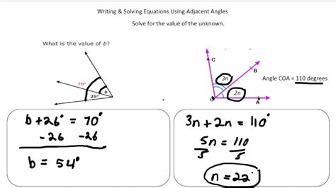 Adjacent Supplementary Angles