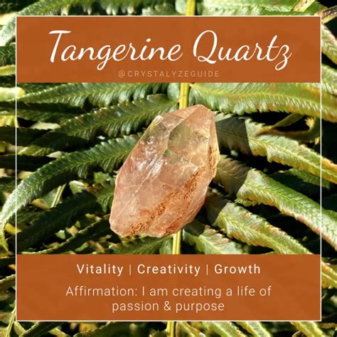 Tangerine Quartz Meaning Properties And Chakras Crystalyze