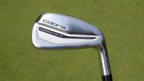 Cobra King Forged Tec X Iron Review Golf Monthly