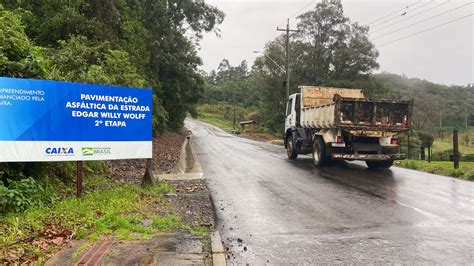 Estrada Geral Da Serra Grande Recebe Ajustes Finais No Trecho De