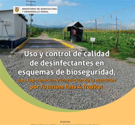 Uso Y Control De Calidad De Desinfectantes En Esquemas De Bioseguridad