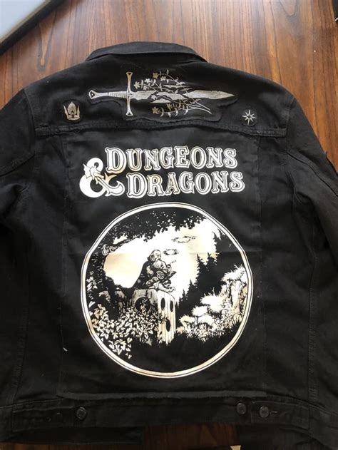 Dndfantasy Themed Jacket I Just Finished Rbattlejackets