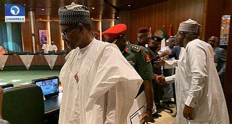 Buhari In Closed Door Meeting With State Governors Channels Television