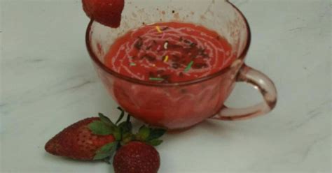 Resep Creamy Stoberi Mango Juice Oleh Akasyah Cookpad