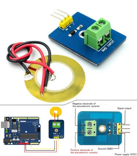 Analog Piezoelectricity Ceramic Piezo Vibration Se