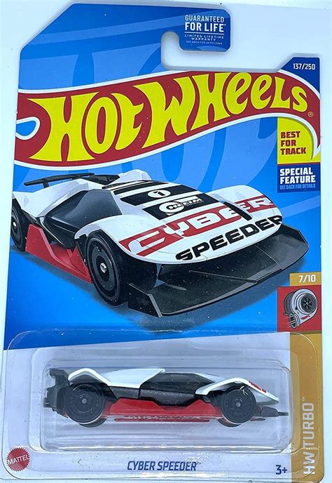 Amazon Hot Wheels Cyber Speeder HW Turbo White Toys Games