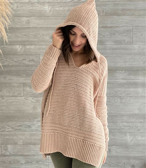 25 Free Crochet Hoodie Patterns For Beginners Blitsy