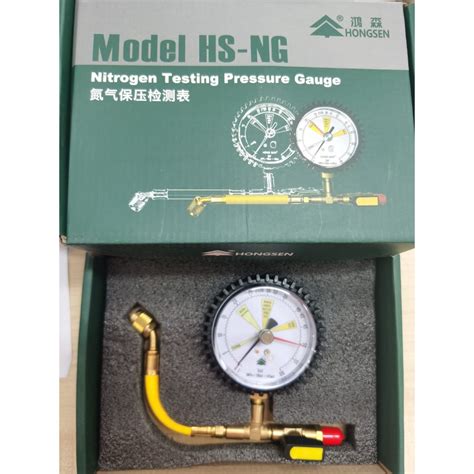 Hongsen Air Conditioning Refrigeration Test Nitrogen Pressure Gauge