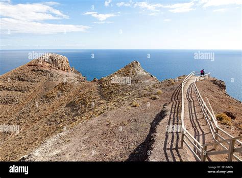 Viewpoint Over The Atlantic Ocean On The Cliffs Beside The Lighthouse