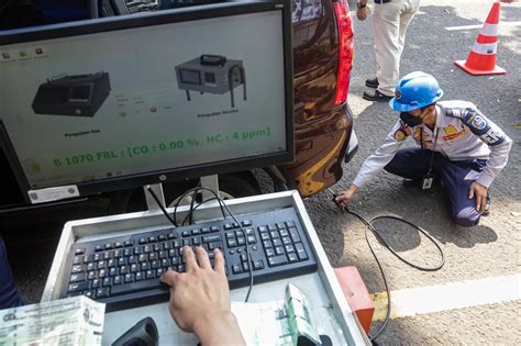 Tekan Polusi Udara Pemprov Dki Jakarta Rencanakan Razia Tilang Uji