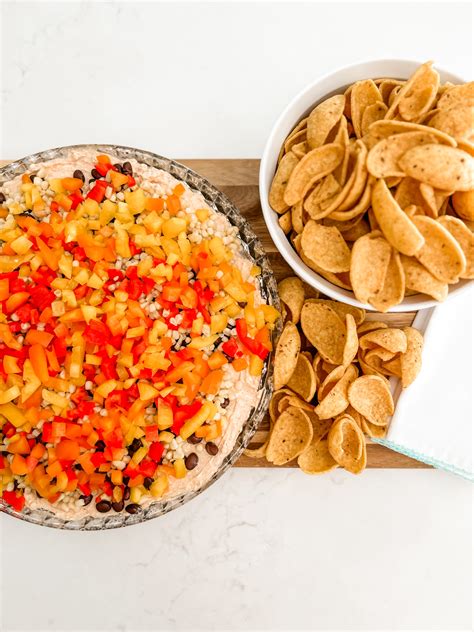 Wait Until You See This Easy Layered Taco Bean Dip - Home with Heather