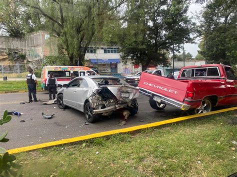 Morelia Fuerte Choque En La Madero Poniente Deja Varios Lesionados