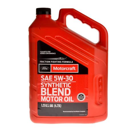 Motorcraft 5w30 Synthetic Blend Motor Oil Dew Limited