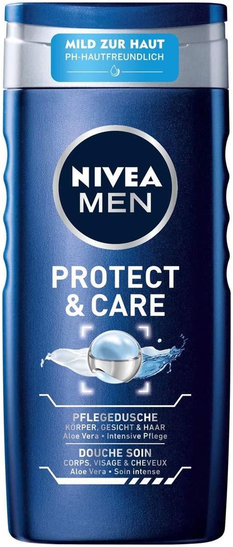 Kosmetyki Do Ciała Dla Mężczyzny Nivea Men Pielęgnacyjny żel Pod Prysznic Protect And Care 250ml