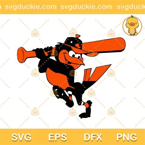 Baltimore Dong Bong Baltimore Orioles SVG PNG EPS DXF