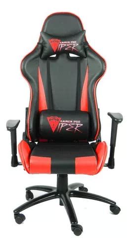 Silla Viper Pro Gamer Roja Negra MercadoLibre