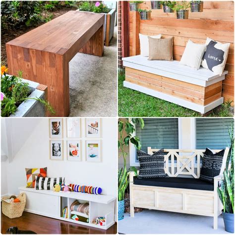 25 Free DIY Bench Plans: How To Build a Simple Bench