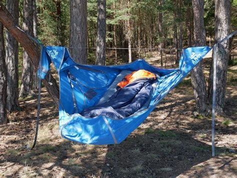 This Unique Lie Flat Hammock Lets You Actually Lay Flat While Camping