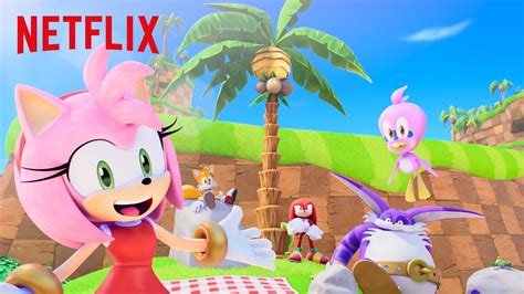 The Palm Tree Sonic Prime Clip Netflix Anime Youtube