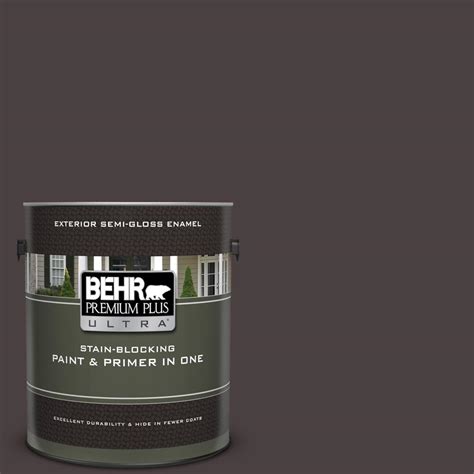 Behr Premium Plus Ultra Gal Bxc Dark Burgundy Wine Semi Gloss