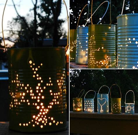 How To Make Tin Can Lanterns Diy Crafts Handimania Tin Can