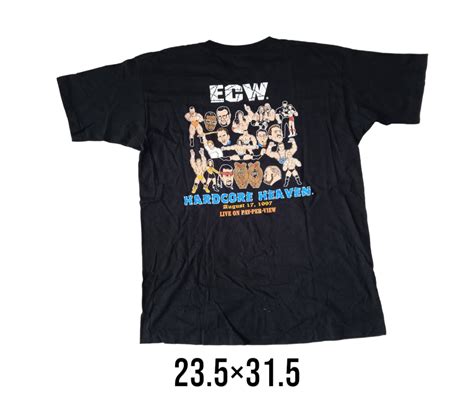 Vintage Vintage Ecw Hardcore Heaven 1997 Shirt Grailed