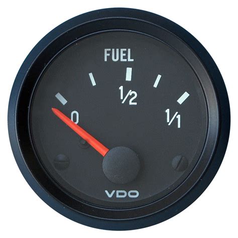 2333 VDO Cockpit Black 2 1 16 Cockpit Electric Fuel Gauge