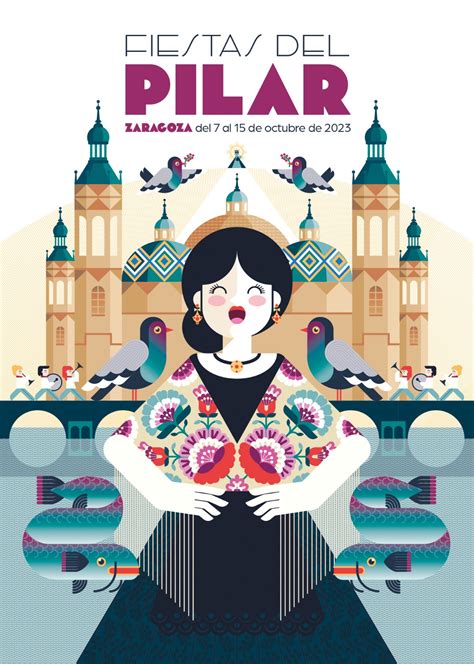 Carteles Oficiales De Las Fiestas Del Pilar Enjoy Zaragoza