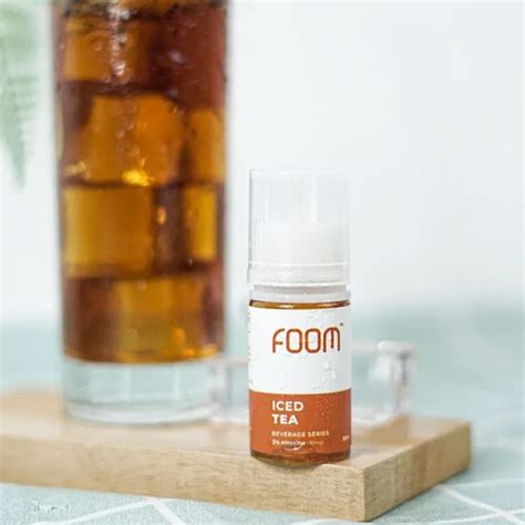 Jual Foom Iced Tea Salt Nic 30ML By Foom Lab Beverages Series