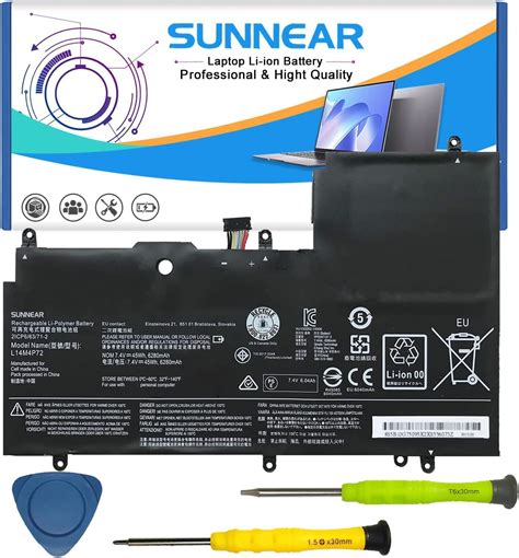 Amazon Sunnear L M P Wh Laptop Battery Replacement For Lenovo