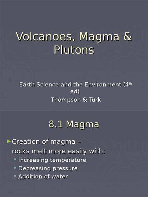 Volcanoes, Magma & Plutons | Lava | Volcano