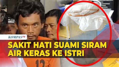 Kesal Diceraikan Pria Di Malang Siram Mantan Istri Dengan Air Keras