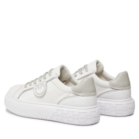 Sneakers Pinko Yoko 01 SS0003 P016 White Ice ZJ4 Epantofi Ro