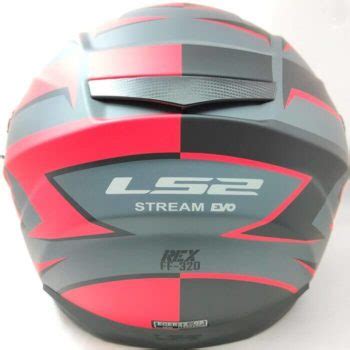 Ls Ff Stream Evo Rex Matt Black Red Full Face Helmet Custom Elements