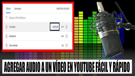 C Mo Cambiar El Sonido De Un V Deo En Youtube C Mo A Adir Pista De