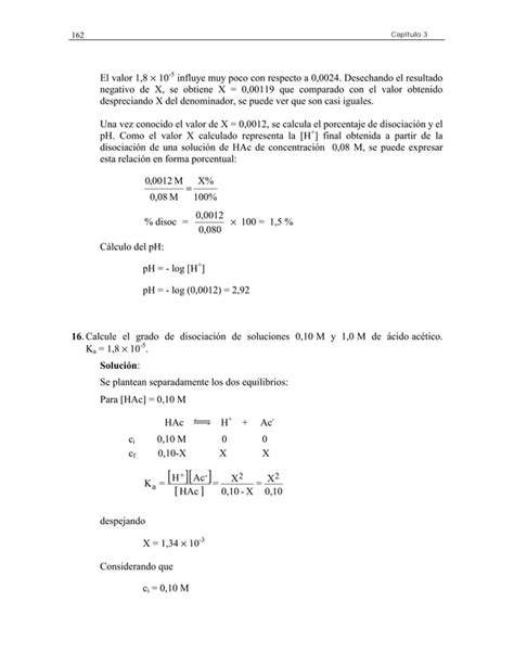 Taller PH Y Soluciones Con Respuestass PDF