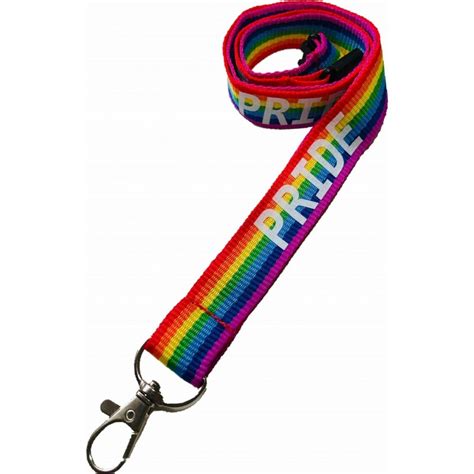 Rainbow Pride Lanyard