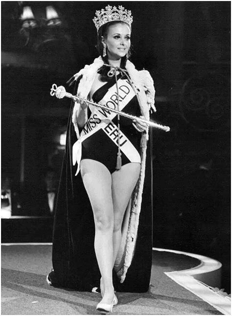 Miss Mundo 1967 Madelaine Hartog Bell Peru Modelos