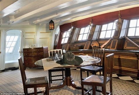 Visitors to hms victory can go in nelson s cabin for the first time ...